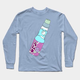 Kawaii Blueberry Soda Drink Long Sleeve T-Shirt